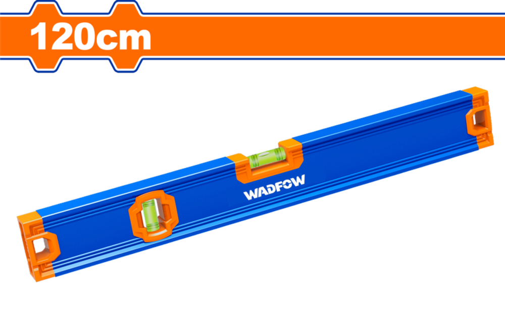Уровень спиртовой 1200 мм (20) WADFOW WSL2G120