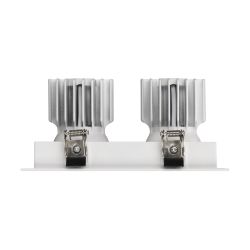 Светильник MS-VORTEX-BUILT-S170x90-2x12W Warm3000 (WH-WH, 20 deg, 230V) (Arlight, IP20 Металл, 5 лет) 057760