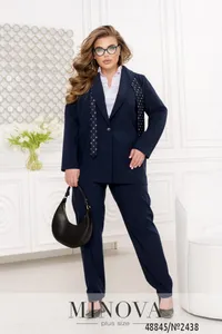 Костюм 2438-темно-синий Minova