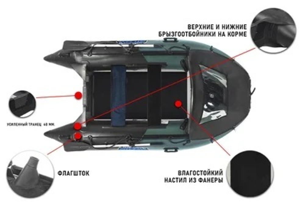 Лодка ПВХ STORMLINE Adventure Standard 310