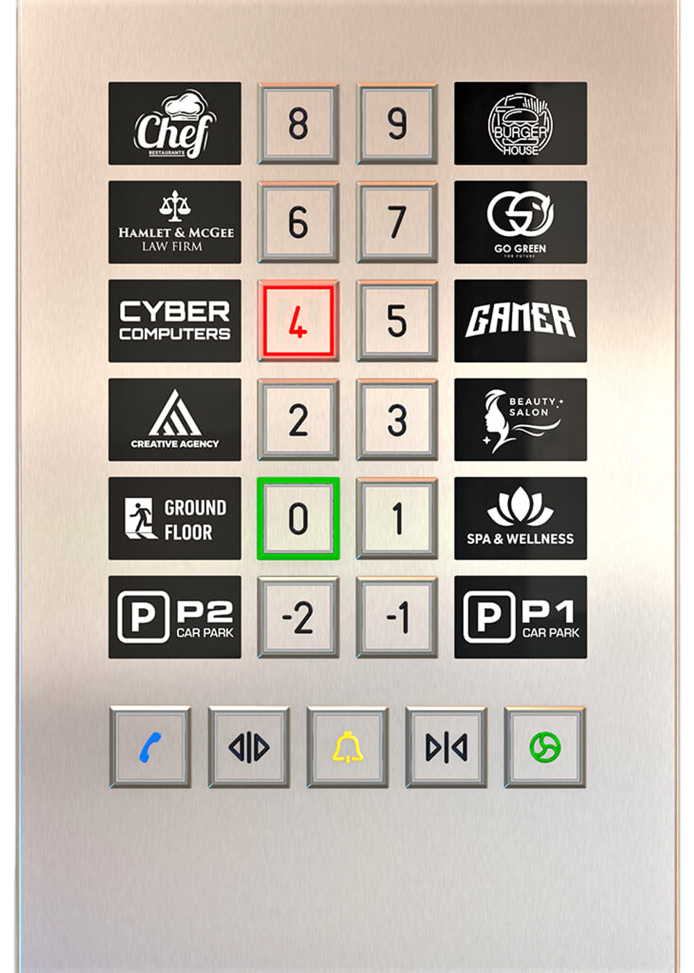 Панель приказа FUSION FS9 9526.M7VS.QD GENEMEK.