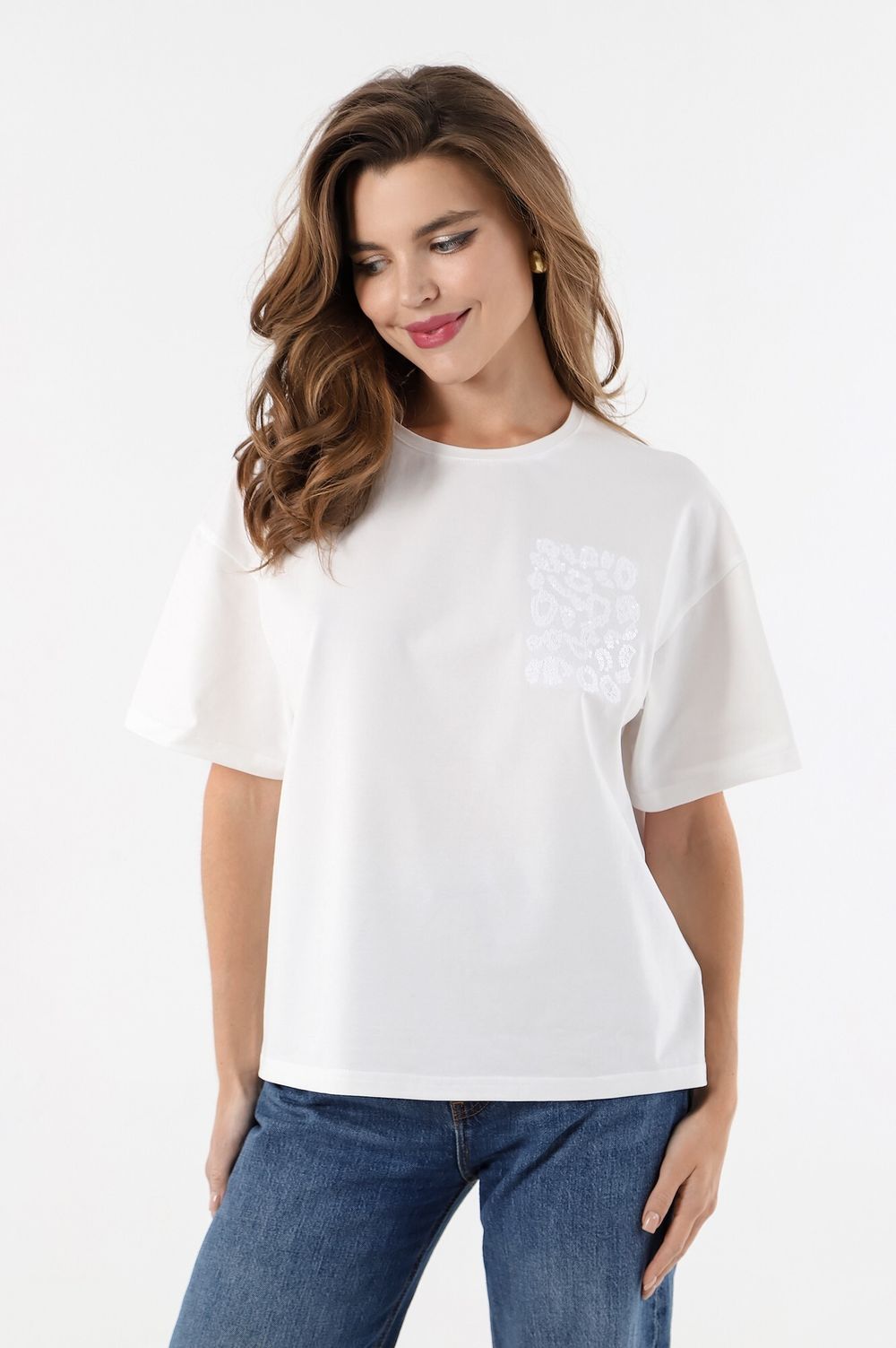 Футболка Джинс Виотекс БЕЛЫЙ