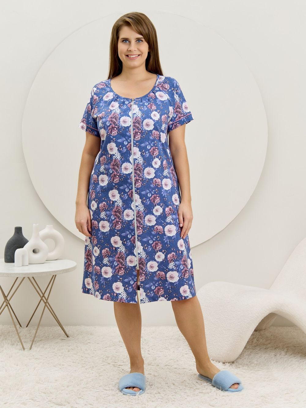 Халат Флэр Виотекс СИНИЙ