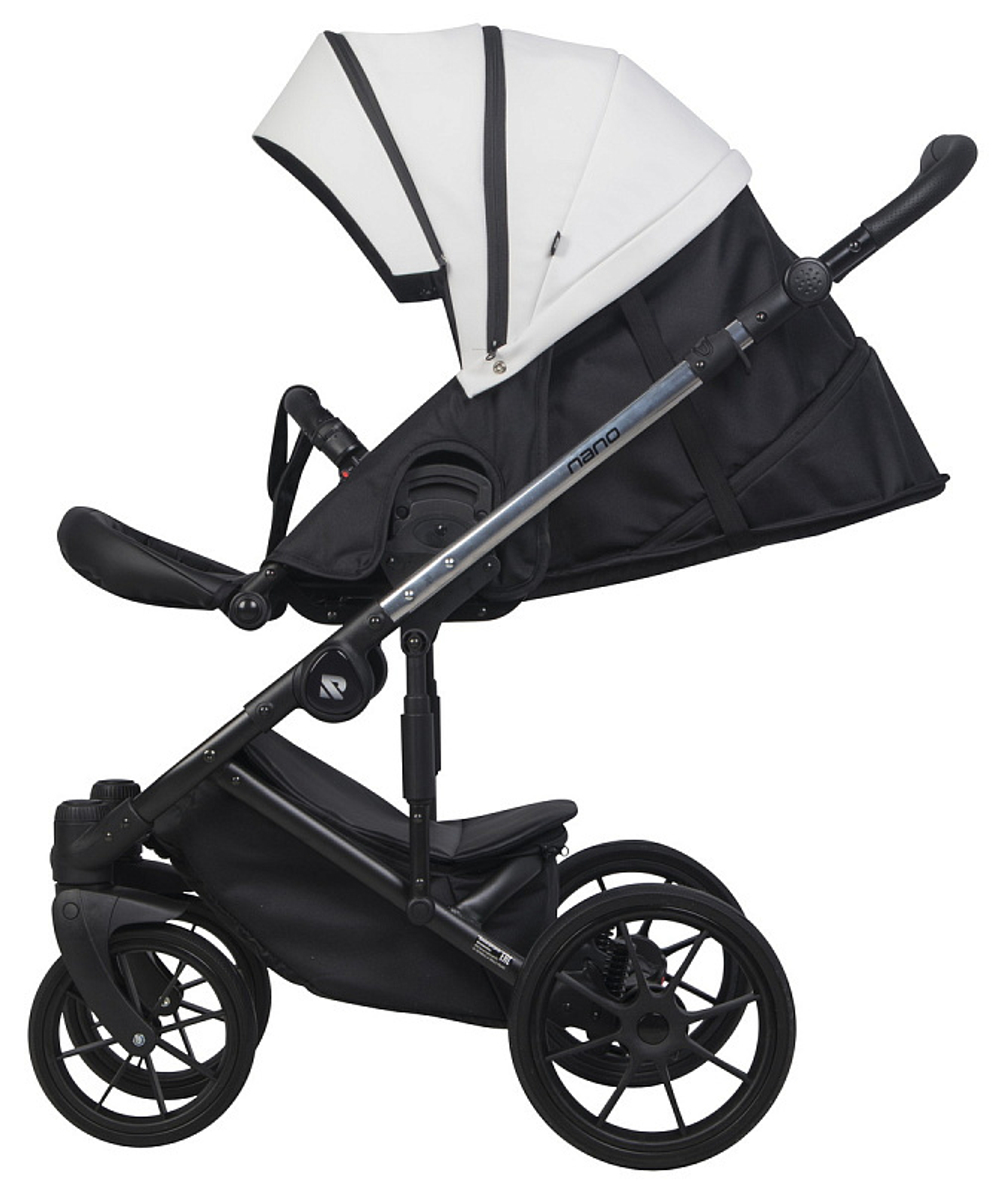 Детская коляска Riko Nano Thermo 2 в 1 02 White (белый)