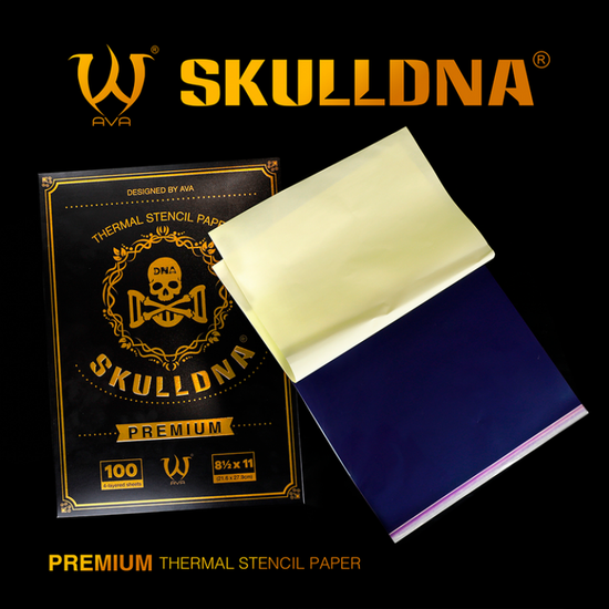Бумага SKULLDNA PREMIUM Thermal Stencil Paper