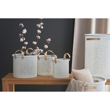 Корзина для хранения sustainable collection, D42х55 см, молочная