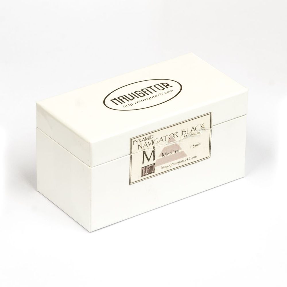 Наклейка для кия "Navigator Pyramid Black" (M) 13мм