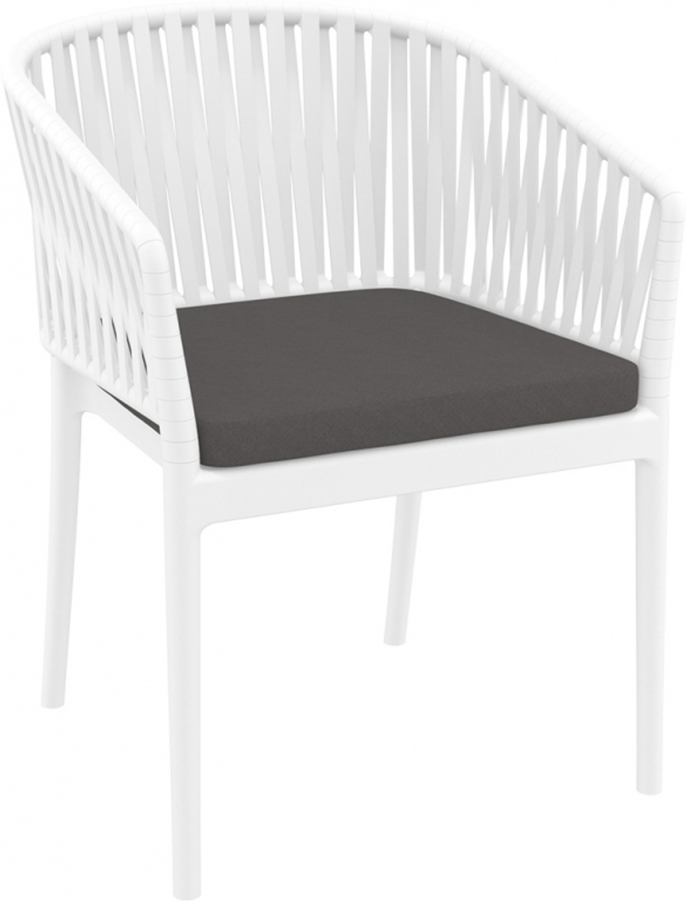 Подушка для кресла Siesta Contract Portofino, темно-серый