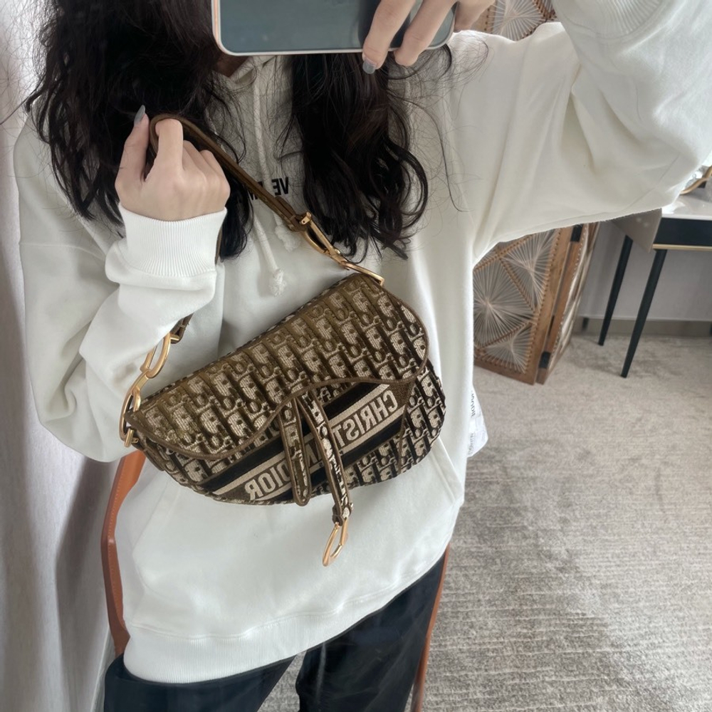 Christian Dior Saddle Bag 25 cm
