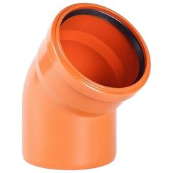 Отвод ХЕМКОР НК 400 мм, 45 гр.