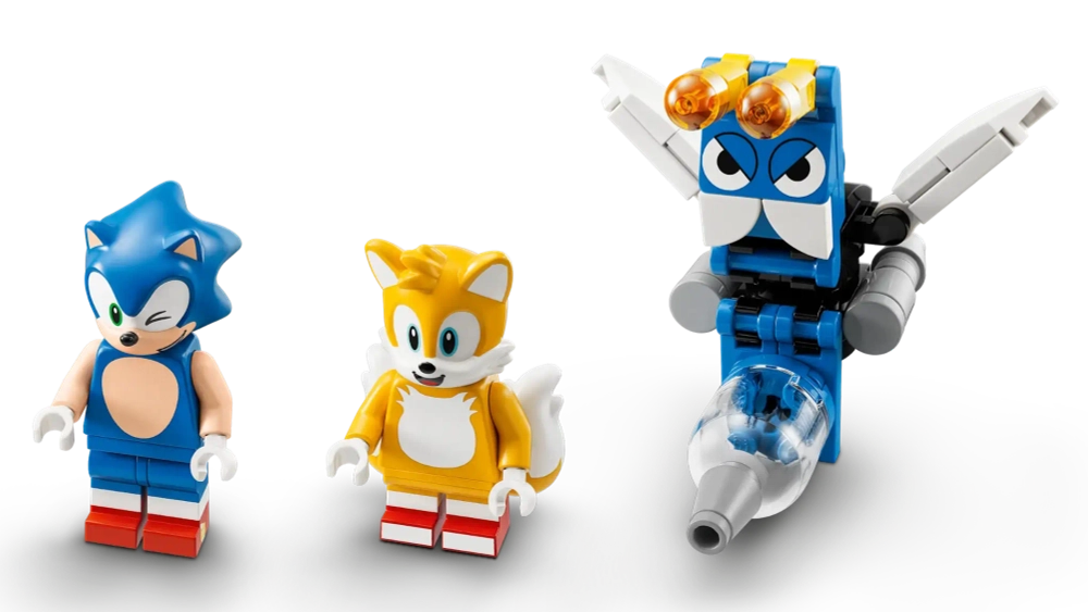 Конструктор LEGO Sonic the Hedgehog 76991 Мастерская Тейлза и самолет "Торнадо"