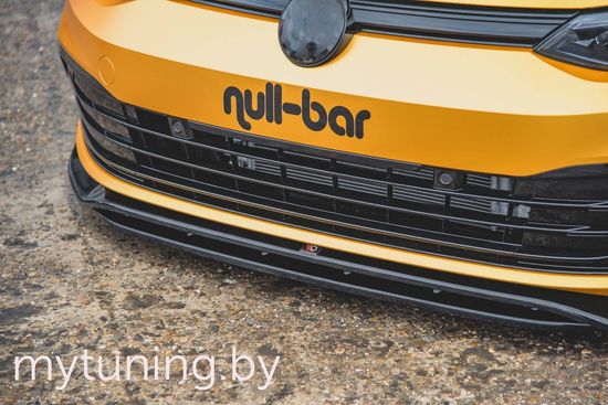 Сплиттер бампера переднего для VOLKSWAGEN Golf VIII 19-...