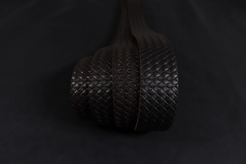 Ременная заготовка Темно-коричневая + Плита Симметрия