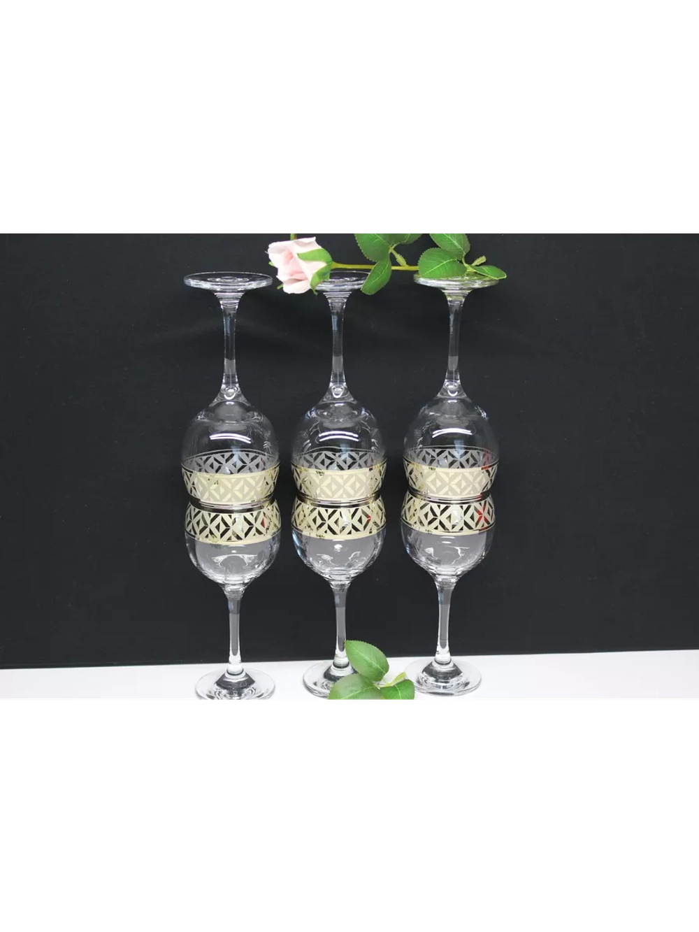 Фужеры для вина 6 штук Геометрия