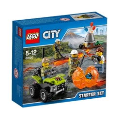 LEGO City: Набор для начинающих Исследователи вулканов 60120 — Volcano Starter — Лего Сити Город