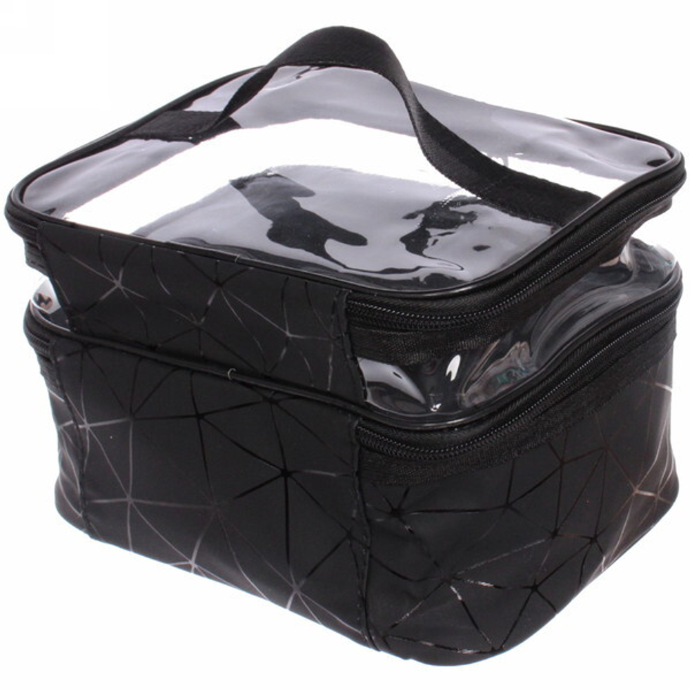 Косметичка-органайзер «Women secret», цвет черный, 22,8*15*17см