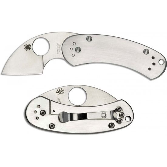 Складной нож Spyderco Equilibrium C166P c клинком из стали VG-10, рукоять Stainless Steel