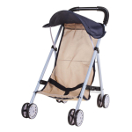 Коляска для кукол сидячая, пакет 935-12