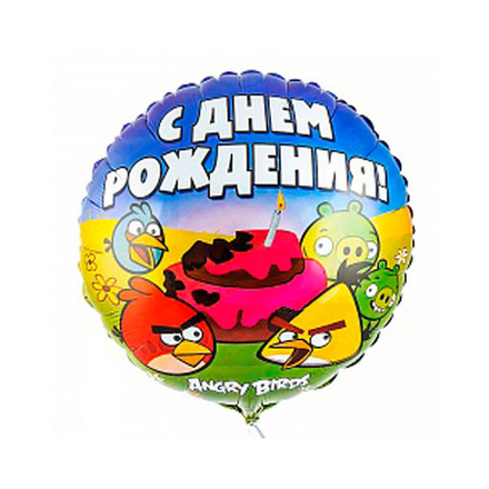 Ф 18" Круг СДР Angry Birds