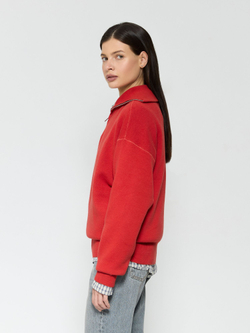 Джемпер с молнией