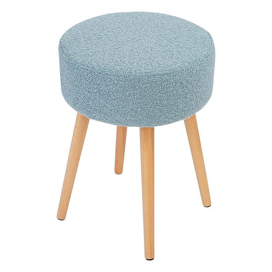 Табурет carter, букле, серо-голубой