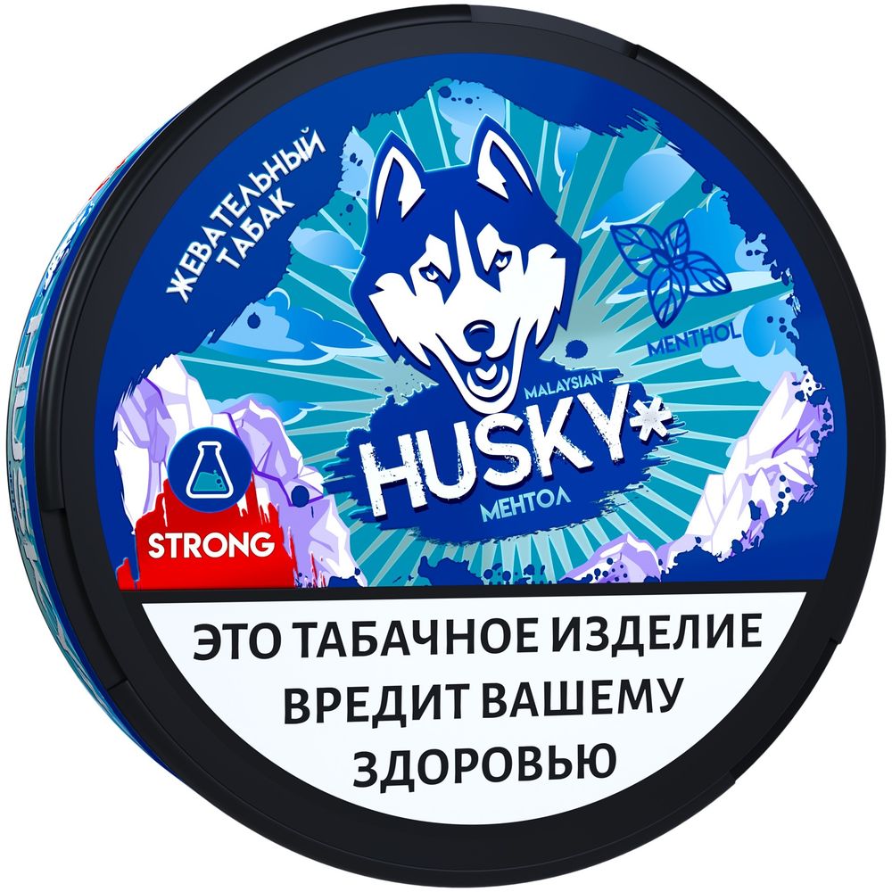 Жевательный табак Husky Strong - Menthol