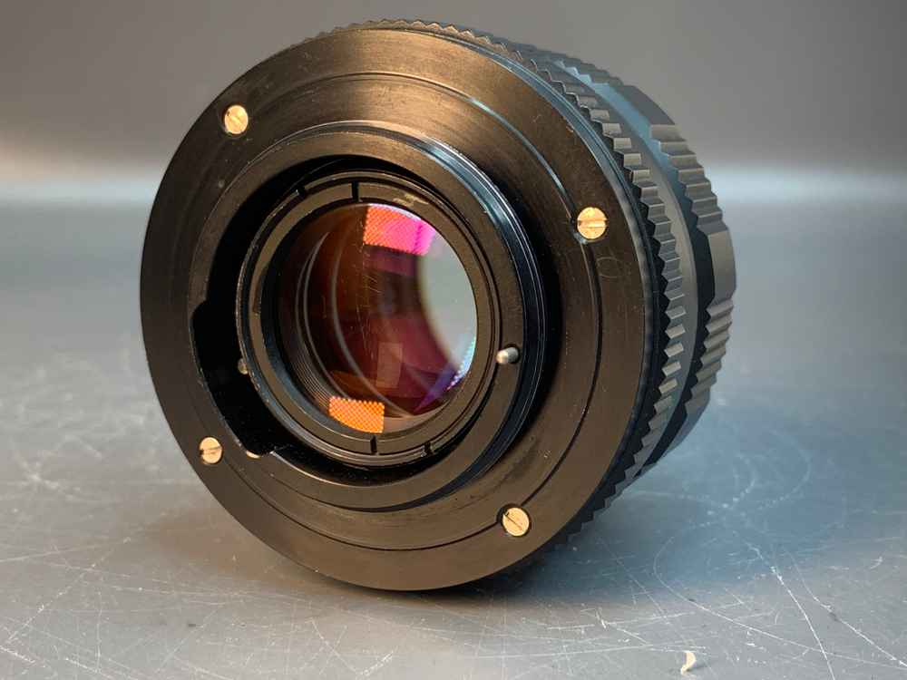 Zenit 122S + MC Helios-44M-4 царапины на задней линзе