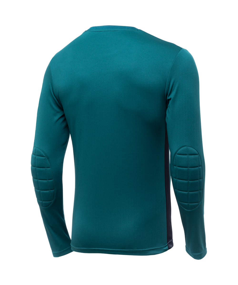 Футболка вратарская CAMP GK Padded LS, зеленый/черный/белый, детский