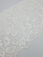 Кружево эластичное экрю К688