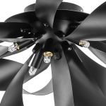 754167 Люстра TURBIO 6х6W (led) G9 ЧЕРНЫЙ