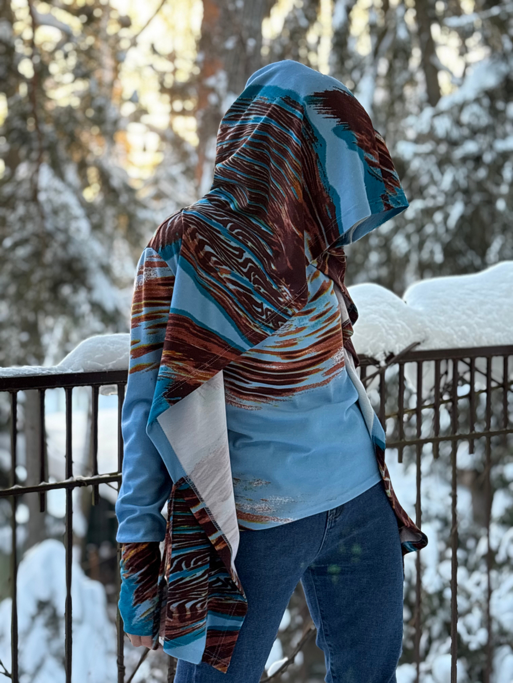 Мантия + Майка /лазурь