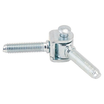 Петля ввёртная ПВв-1 белая, под мет. гайку,  шаг 1,25