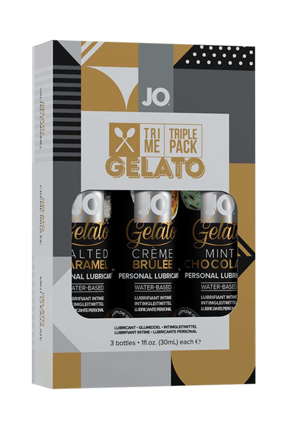 JO - Набор вкусовых лубрикантов Gelato