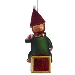 GAEM Украшение новогоднее "Медвежонок", L8 W6 H18,5 см