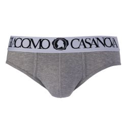 Мужские трусы брифы серые CASANOVA 0002C