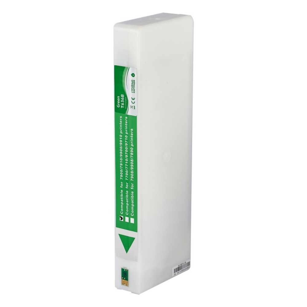 Картридж Sakura, аналог Epson C13T636B00 (T636B Green) для Stylus Pro 7900/9900 зелёный, 700 мл.