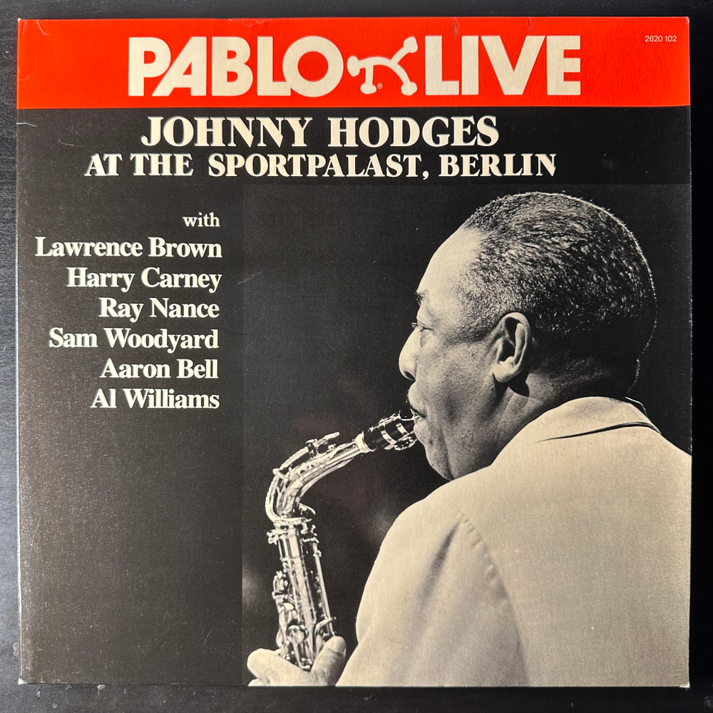Johnny Hodges ‎– At The Sportpalast, Berlin 2LP (Германия 1978г.)