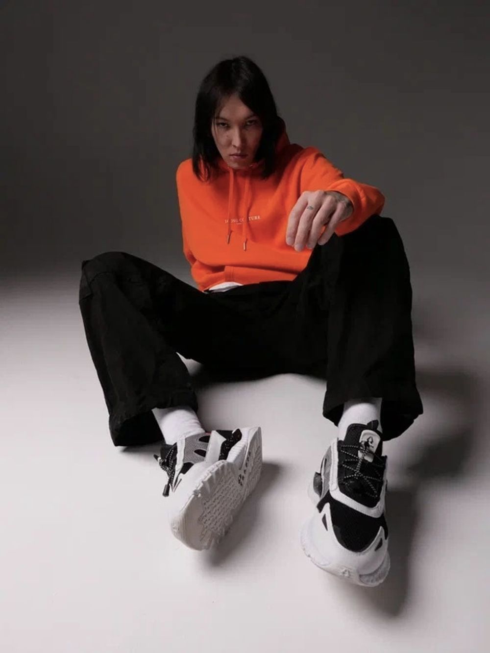 Кроссовки Traffa Vaan Zii черные/белые