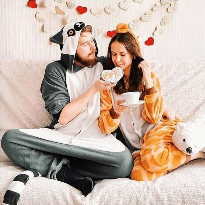 Пижамы ко Дню влюбленных