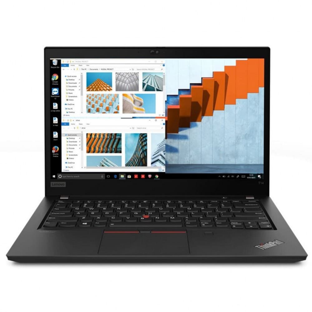 Ноутбук Lenovo ThinkPad T14 Gen 2, 14&amp;quot; (1920x1080) IPS/Intel Core i5-1135G7/16ГБ DDR4/512ГБ SSD/Iris Xe Graphics/Без ОС/Английская клавиатура, черный [20W1A10PCD]