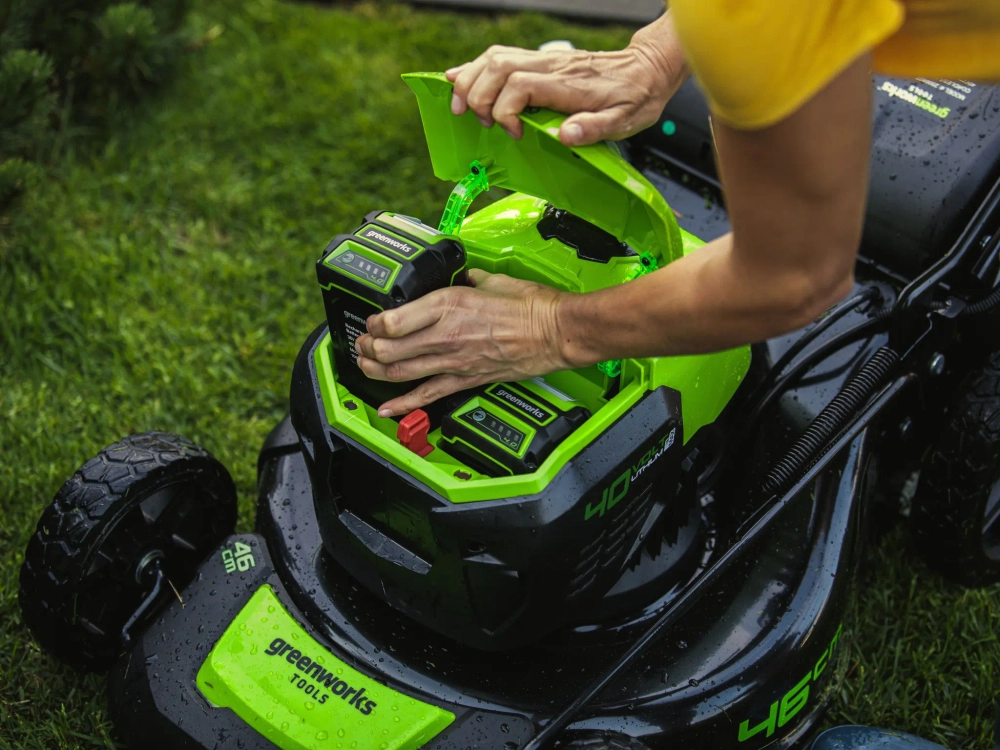 Газонокосилка Greenworks GD40LM46SP (без АКБ и ЗУ)