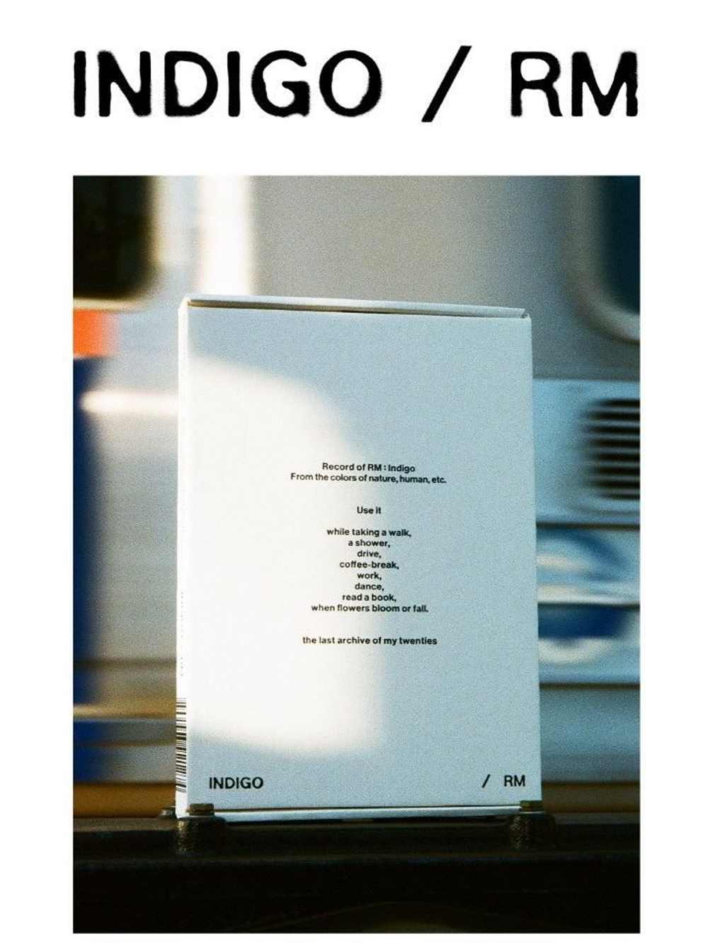 Альбом RM (BTS) - INDIGO BOOK Edition