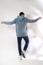 Толстовка мужская Трек-4 Виотекс СЕРО-ГОЛУБОЙ