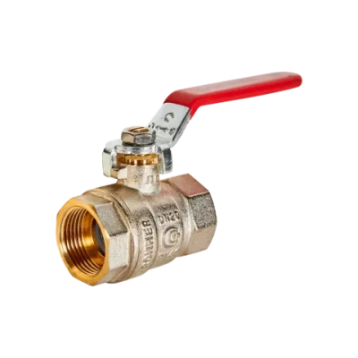 Кран шаровой полнопроходной ROMMER - 3/4" (ВР/ВР, PN40, ручка-рычаг)