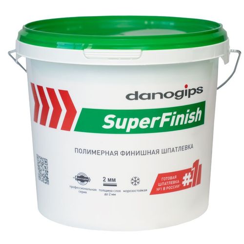 Шпатлевка полимерная универсальная Danogips Super Finish 5 кг