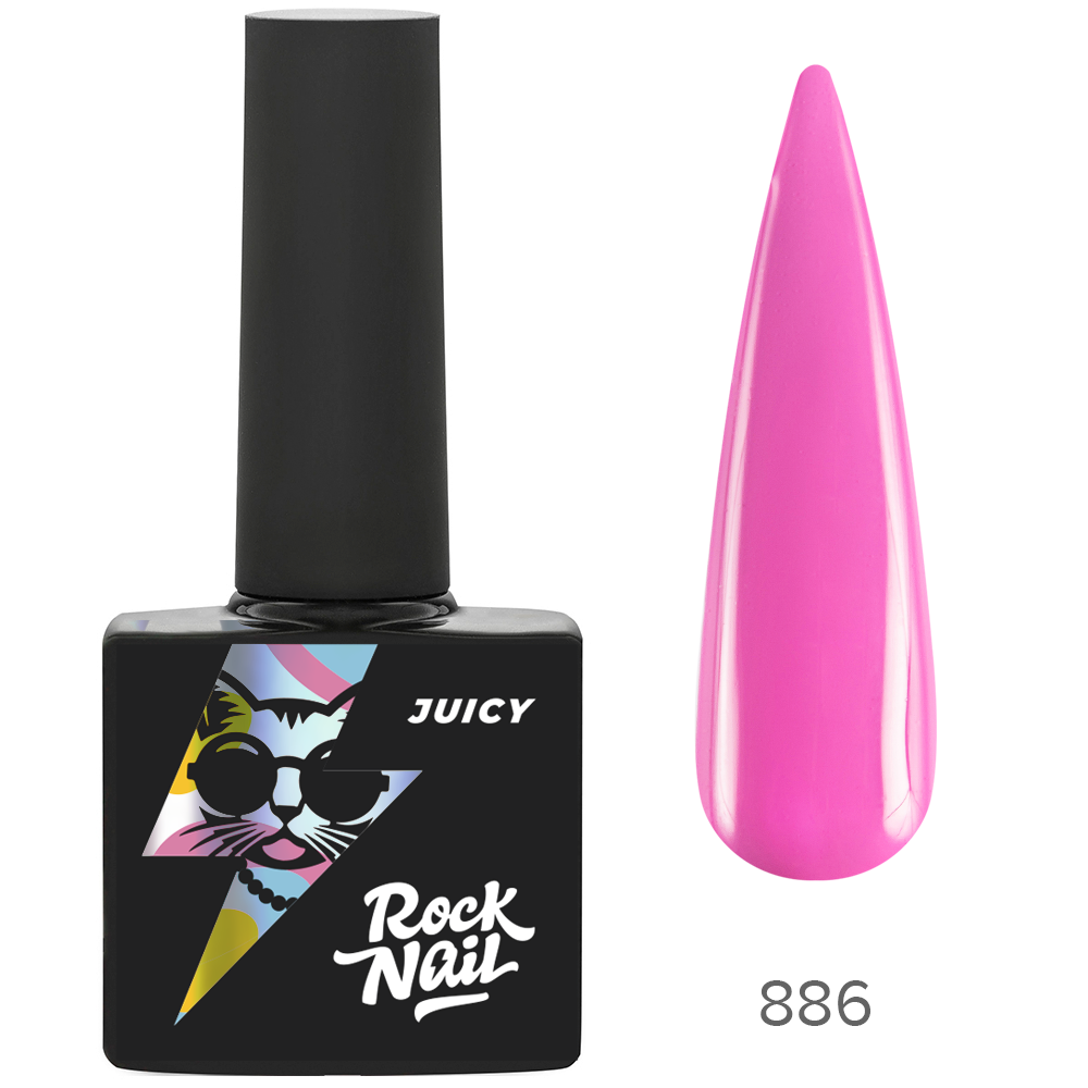 Гель-лак RockNail Juicy 886 Ambitious, 10мл