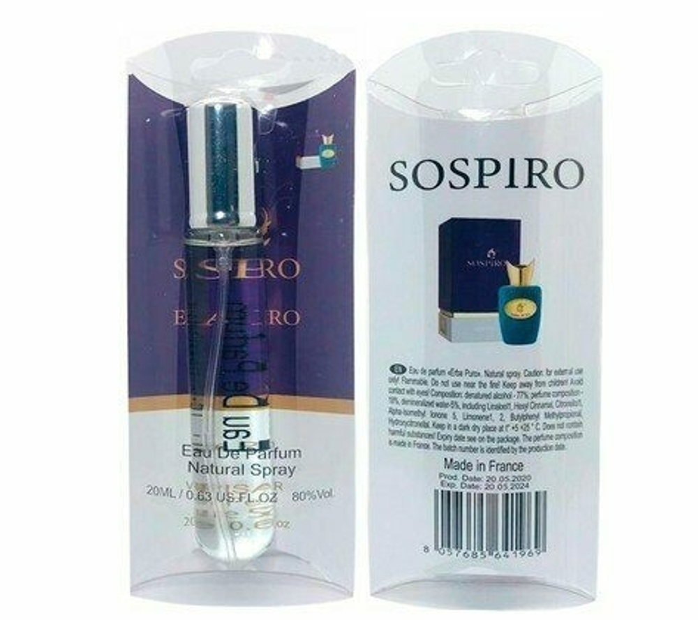 Sospiro Erba Pura edp unisex 20 ml.