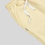 Брюки One Two Multicolor Широкие с начесом летний песок