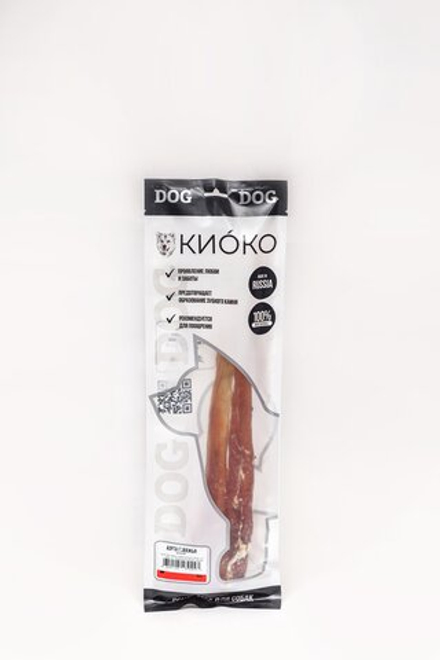 Лакомство для собак КИОКО Аорта говяжья цельная 90г