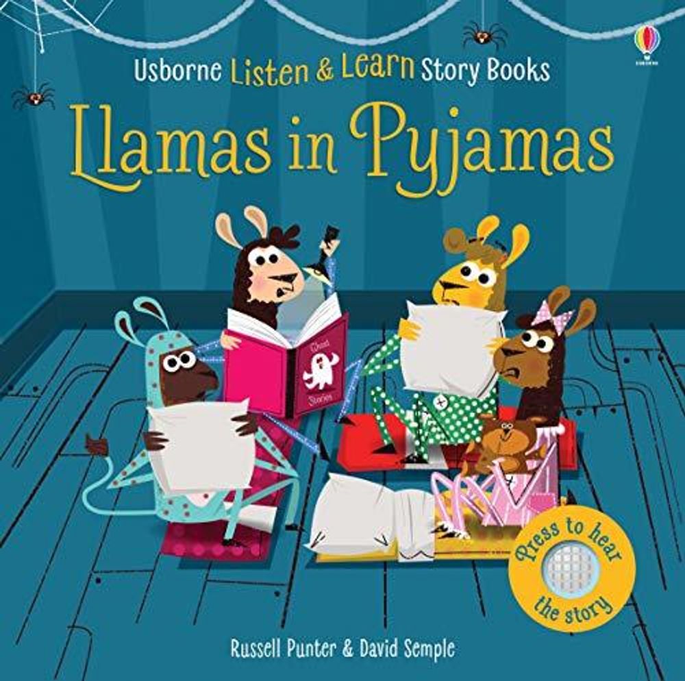 Listen and Learn Stories: Llamas in Pyjamas  (board book)